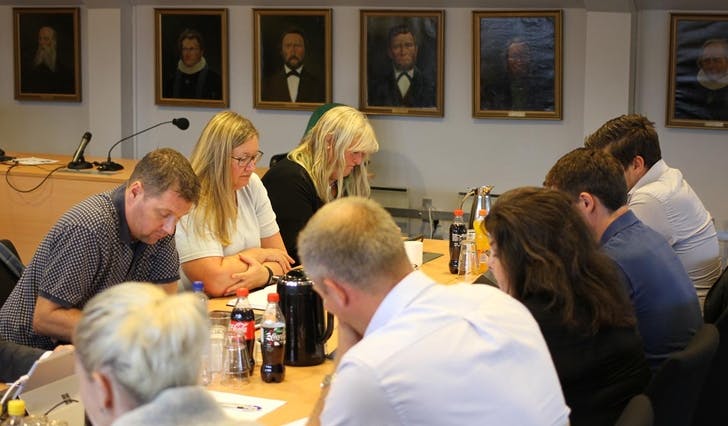 Opposisjonen med Ap, TvS og V stemte mot sal av barnehagetomta i Mobergshaugen (foto: Andris Hamre)