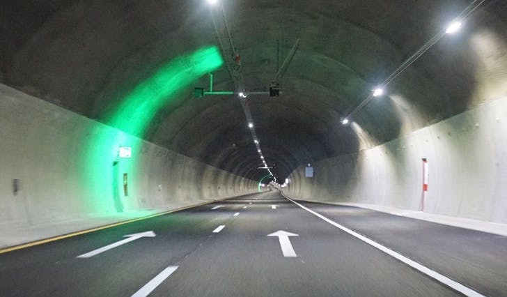 Lyshorntunnelen. (Foto: Nicholas Forstrønen Bruarøy)