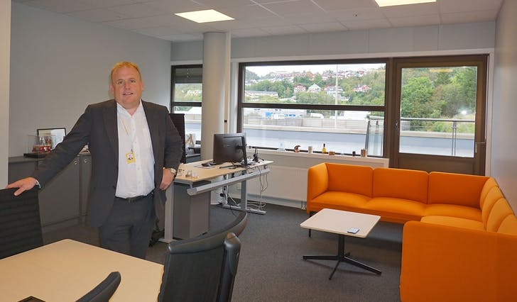 Geir Bjørkeli overtok som direktør for det canadiske selskapet i starten på 2018. Så flytta han hovudkontoret til Noreg og opna fabrikk på Midtun. (Foto: Kjetil Vasby Bruarøy)