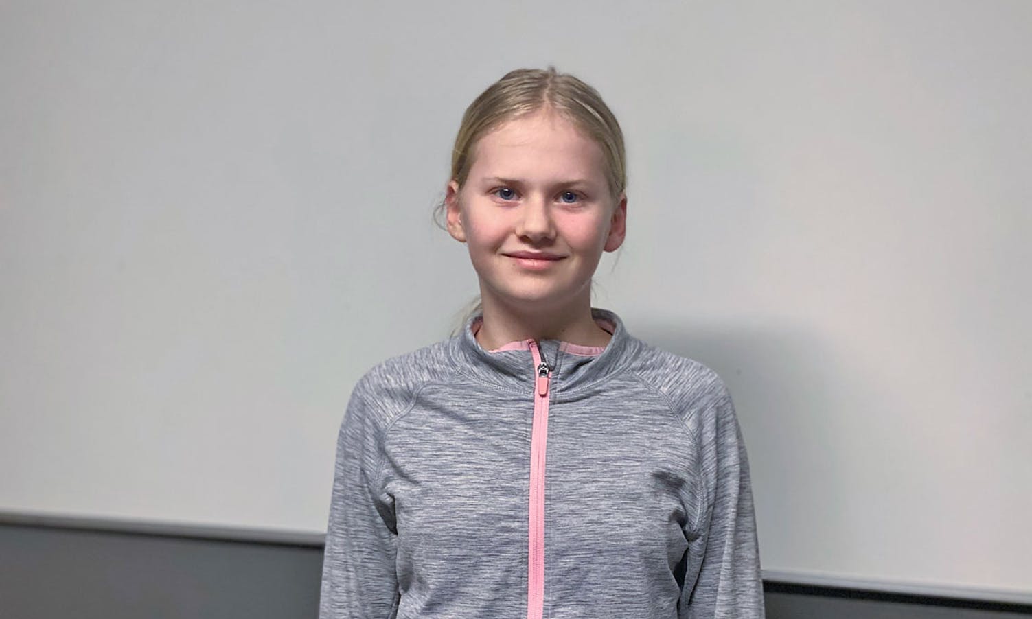 12 år gamle Vilde Eide Høviskeland var denne veka på hip-hop-dansekurs for første gong. (Foto: KOG)