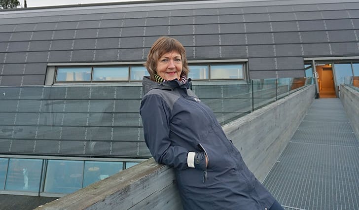 Berit Steen har i desse dagar jobba åtte år som arrangementsansvarleg i Oseana. (Foto: Kjetil Osablod Grønvigh)&nbsp;