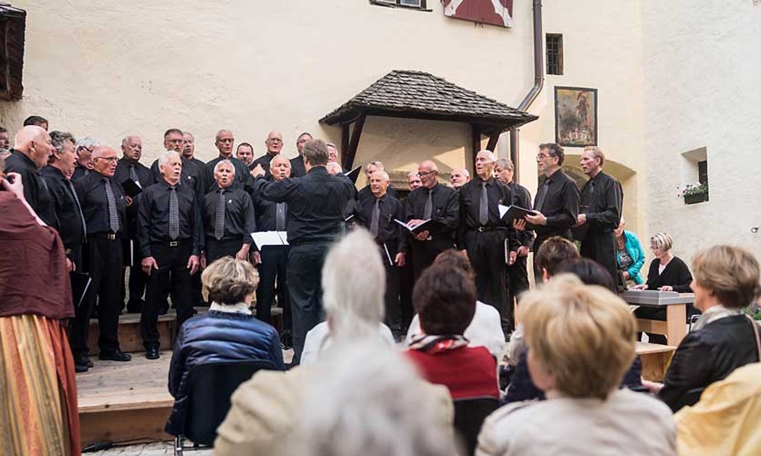 Konsert i Schloss Mooshamn. (Foto: Thore Lunde)