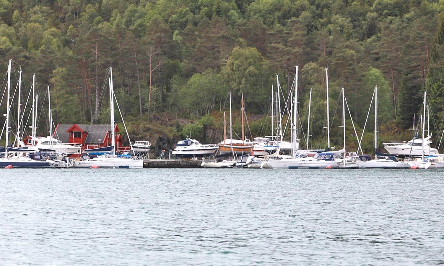 Os Seilforening i Kvernavika på Strøno. (Foto: KVB)