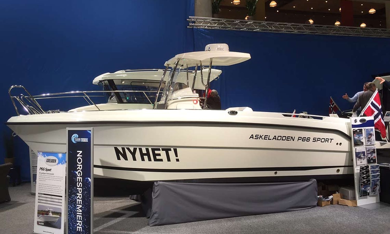 Nye P66 Sport er blant dei tre nye båtane frå Askeladden.