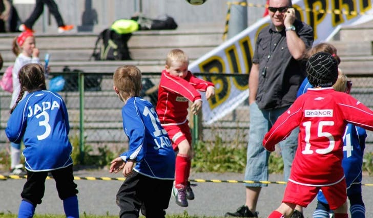Både Jadakameratene og Søre Neset IL får gode bidrag frå Grasrotandelen. Her i spel under Bjørnefjorden Cup i 2011 (foto: Andris Hamre)